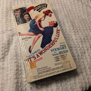 It's a Wonderful Life (VHS, 1986, Colorized Version) NEW Sealed Christmas
